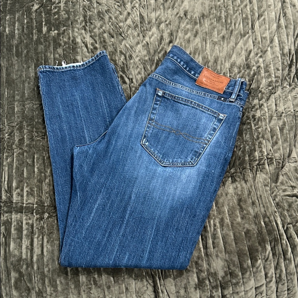 Lucky Brand 121 Heritage Slim Blue Denim Jeans